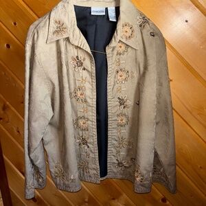 Embroidered Chicos Jacket